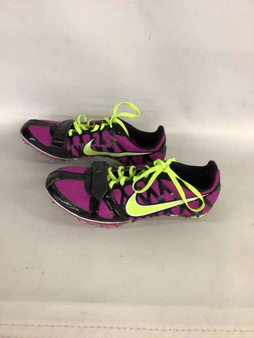 Vist Large View of Product Image Which is Used Nike Track & Field Cleats Adult Purple Senior 7