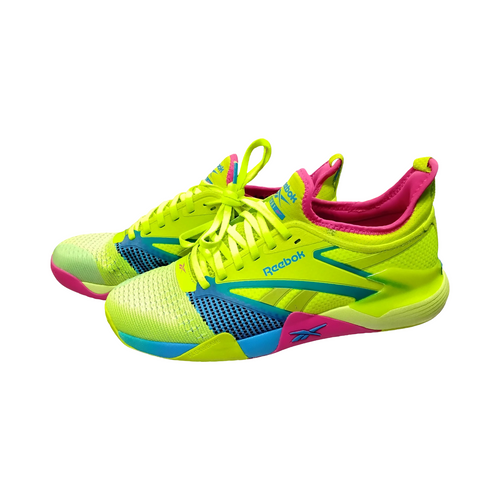 Vist Large View of Product Image Which is Used Reebok NANO COURT DIGITAL LIME Running/X-Train Shoes M Senior 10.5