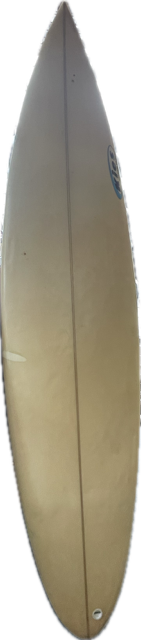 Vist Large View of Product Image Which is Used Kies CLARK FOAM Surfboard White 7Ft 1In