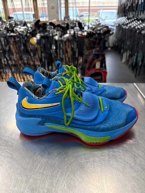 Vist Large View of Product Image Which is Used Nike ZOOM FREAK 3 NRG UNO DC9363-400 Basketball Shoes M Royal Blue Senior 9.5