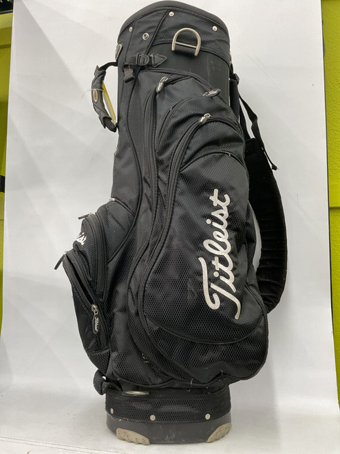 Vist Large View of Product Image Which is Used Titleist GOLF BAG Mens Cart Bag Black