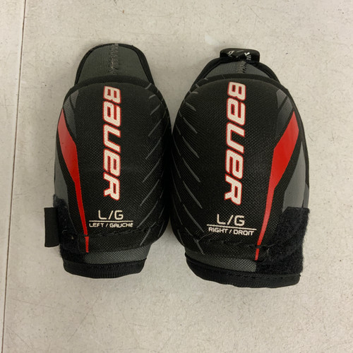 Vist Large View of Product Image Which is Used Bauer LIL SPORT Youth Elbow Pads LG