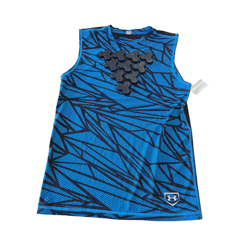 Vist Large View of Product Image Which is Used Under Armour PADDED SHIRT YTH LG Other Clothing Royal Blue LG