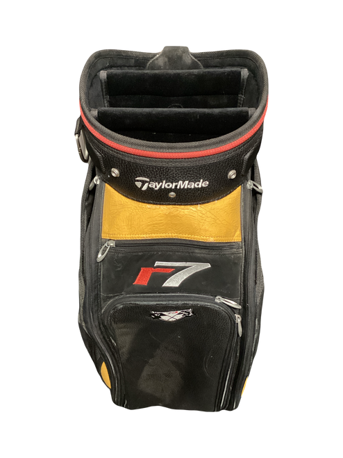 Vist Large View of Product Image Which is Used Taylormade R7 CART BAG Mens Cart Bag Black