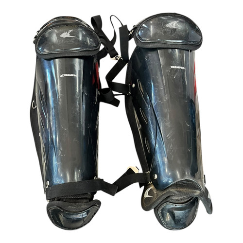 Vist Large View of Product Image Which is Used Champro CG385 PRO PLUS Umpire Leg Guards