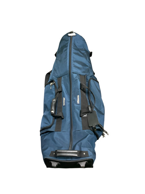 Vist Large View of Product Image Which is Used Mizuno TRAVEL BAG W/ WHEELS Travel Bag Black