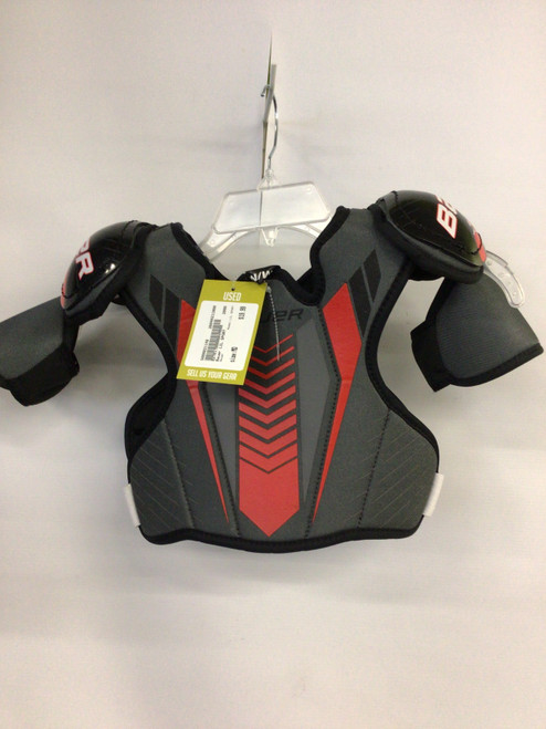 Vist Large View of Product Image Which is Used Bauer LIL SPORT Youth Shoulder Pads MD