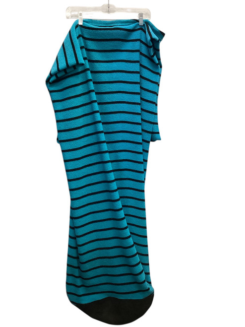 Vist Large View of Product Image Which is Used SURF SOCK Surfboard Accessory Black And Royal Blue 8Ft