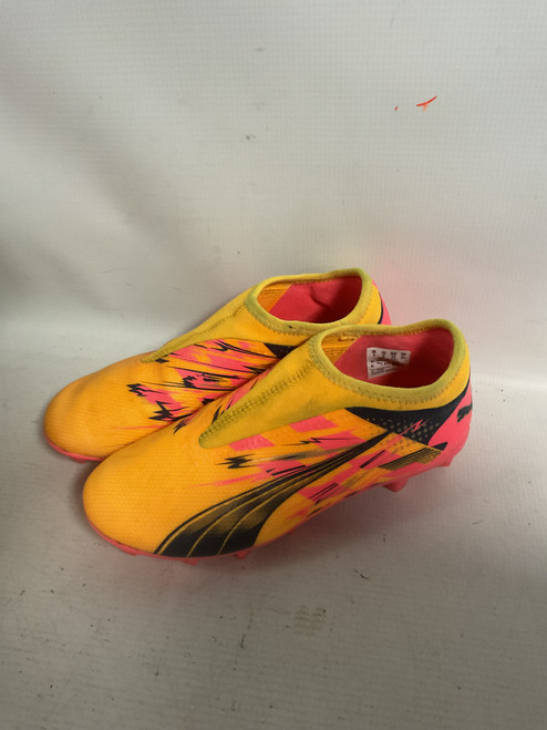 Vist Large View of Product Image Which is Used Puma ULTRA MATCH FG Soccer Cleats Orange Junior 02