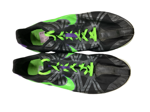 Vist Large View of Product Image Which is Used Nike Track & Field Cleats Adult Black Senior 10.5