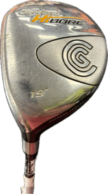 Vist Large View of Product Image Which is Used Cleveland HIBORE Mens Fairway Wood LH 3 Wood