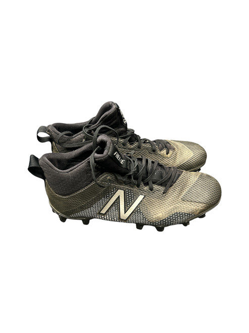 Vist Large View of Product Image Which is Used New Balance LAX Cleats Mens Black Senior 10