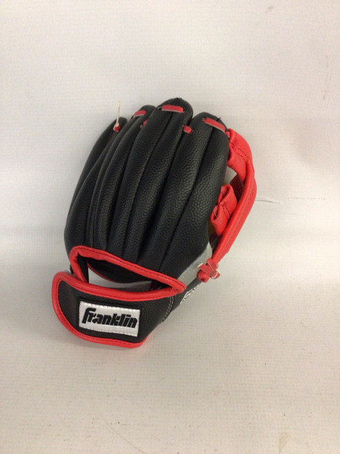 Vist Large View of Product Image Which is Used Franklin RTP 8.5 BB/SB Glove RH Throw Red 8"