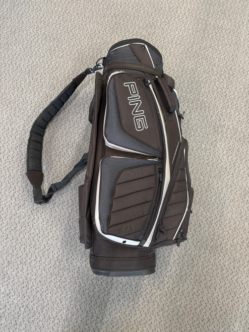 Vist Large View of Product Image Which is Used Ping CART BAG Mens Cart Bag Black