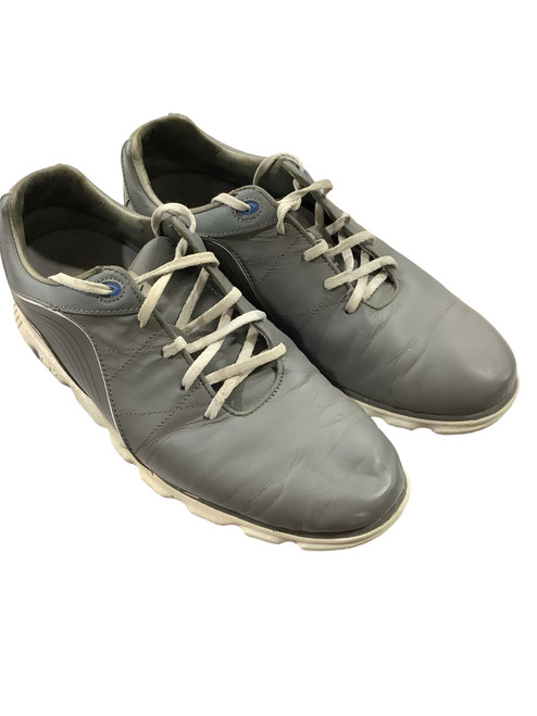 Vist Large View of Product Image Which is Used Foot Joy Mens Golf Shoes Grey Senior 10