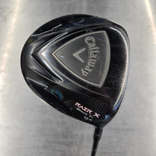 Vist Large View of Product Image Which is Used Callaway RAZR BLACK TI Mens Driver RH 9.5 Degree