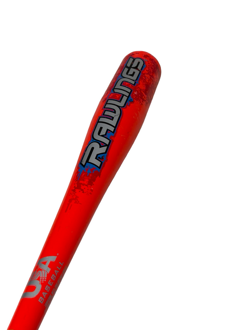 Vist Large View of Product Image Which is Used Rawlings RAPTOR BIG BARREL US8R8 -8 USA 2 5/8 Baseball Bat 28" 28/20