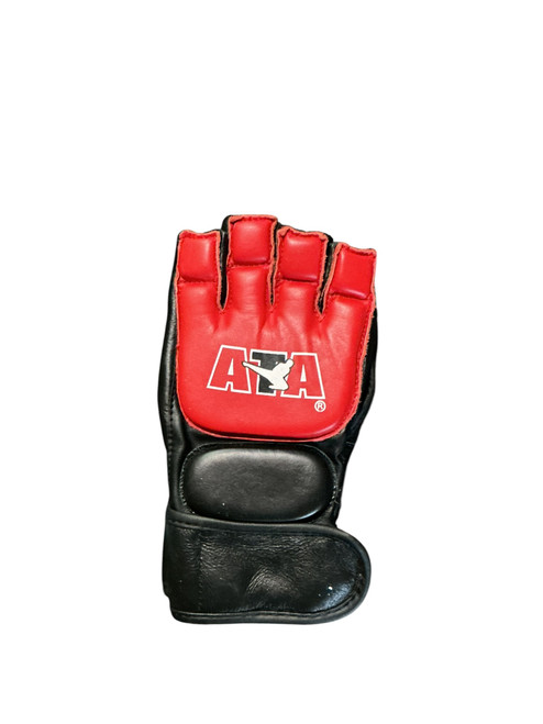 Vist Large View of Product Image Which is Used Martial Arts Gloves Red Senior