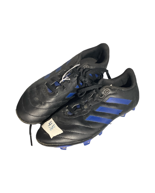 Vist Large View of Product Image Which is Used Adidas Soccer Cleats Black Junior 04.5