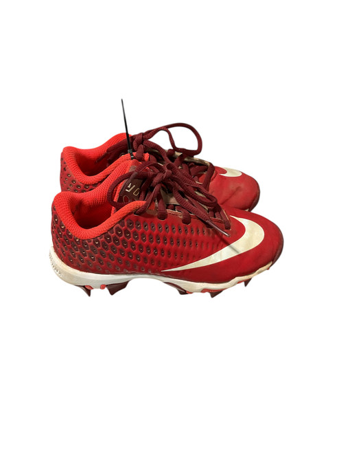 Vist Large View of Product Image Which is Used Nike VAPOR BB/SB Cleats Red Youth 11.0