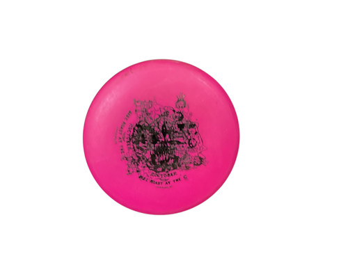 Vist Large View of Product Image Which is Used Innova SHARK Disc Golf Mid Range Pink