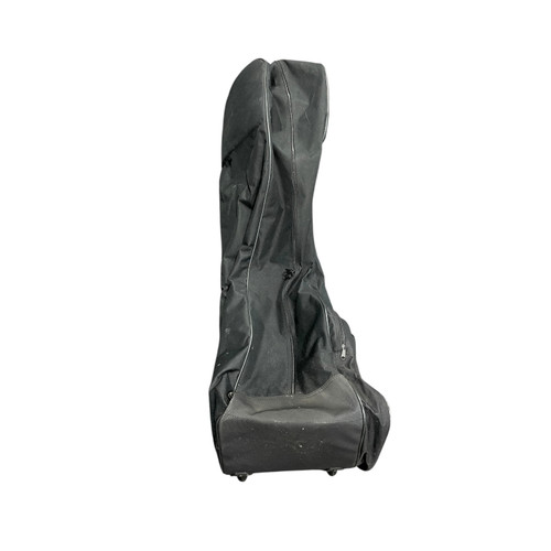 Vist Large View of Product Image Which is Used Soft Golf Travel Bag with Wheels Black, front view