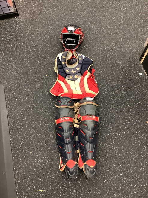 Vist Large View of Product Image Which is Used All Star SYSTEM 7 STARS AND STRIPES Catchers Equipment Other