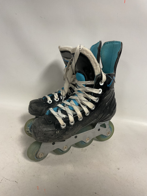 Vist Large View of Product Image Which is Used Bauer RSX Junior Rec Fitness Skates Black Junior 03