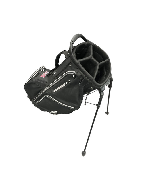 Vist Large View of Product Image Which is Used Bridgestone PLAY ALL DAY STAND BAG Mens Stand Bag Black