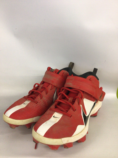 Vist Large View of Product Image Which is Used Nike TROUT BB/SB Cleats Red Senior 8.5