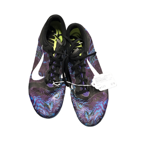 Vist Large View of Product Image Which is Used Nike Track & Field Cleats Adult Purple Senior 10.5