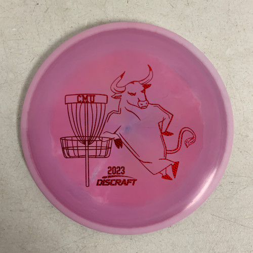Vist Large View of Product Image Which is Used Discraft ESP BUZZZ Disc Golf Mid Range Pink 177g