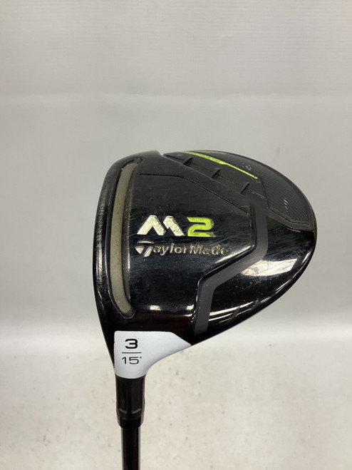 Vist Large View of Product Image Which is Used Taylormade M2 Mens Fairway Wood LH 3 Wood