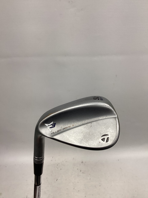 Vist Large View of Product Image Which is Used Taylormade MILLED GRIND 3 Golf Wedge Mens LH 52 Degree