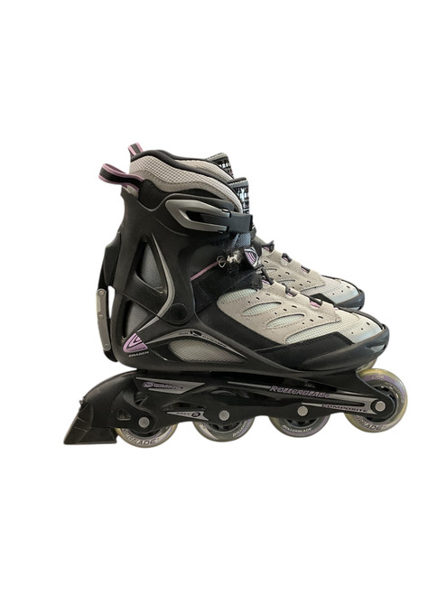 Vist Large View of Product Image Which is Used Rollerblade ZETRA BLADE SZ 10W Senior Rec Fitness Skates Grey Senior 10