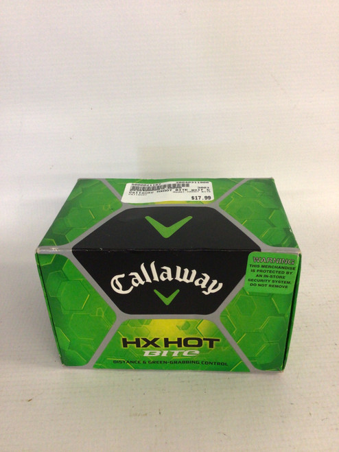 Vist Large View of Product Image Which is Used Callaway HXHOT BITE 12 Pack - Golf Balls