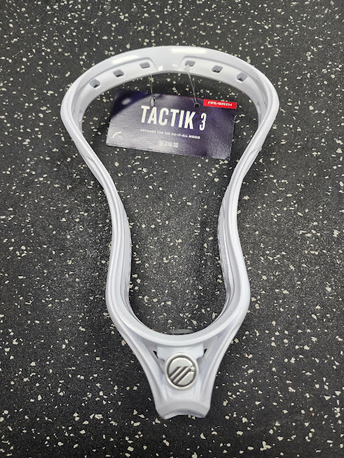 Vist Large View of Product Image Which is Maverik TACTIK 3 Mens Lacrosse Head White