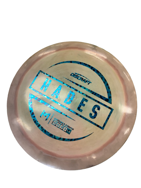 Vist Large View of Product Image Which is Used Discraft PM HADES Disc Golf Driver Orange