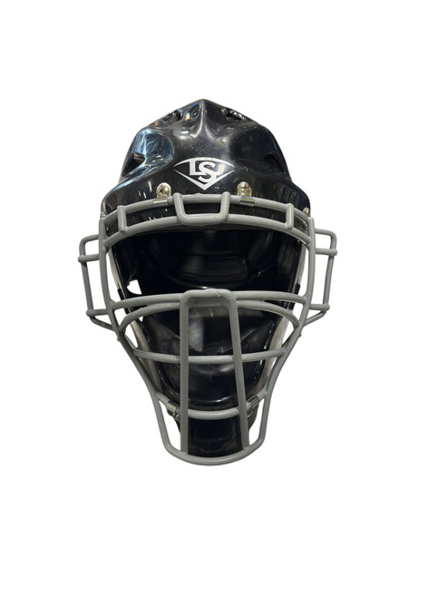 Vist Large View of Product Image Which is Used Louisville Slugger PG SERIES 5 Catchers Helmet w/Mask Black Fits all