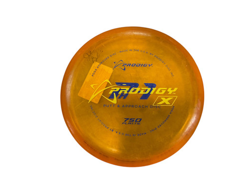 Vist Large View of Product Image Which is Used Prodigy Disc 750 PA-1 Disc Golf Putter Orange