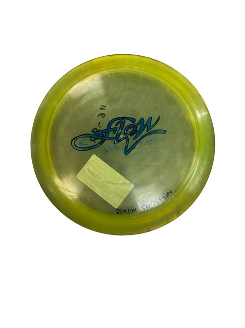 Vist Large View of Product Image Which is Used Latitude 64 OPTO FLOW Disc Golf Driver Yellow