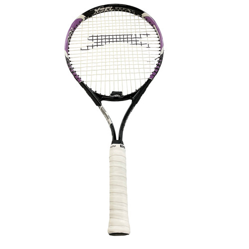 Vist Large View of Product Image Which is Used Slazenger XCEL 150 Adult Tennis Racquet Black Unknown