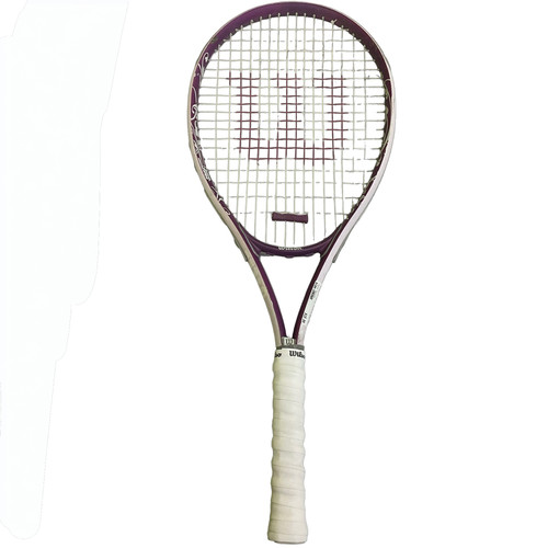 Vist Large View of Product Image Which is Used Wilson HOPE Adult Tennis Racquet Purple Unknown