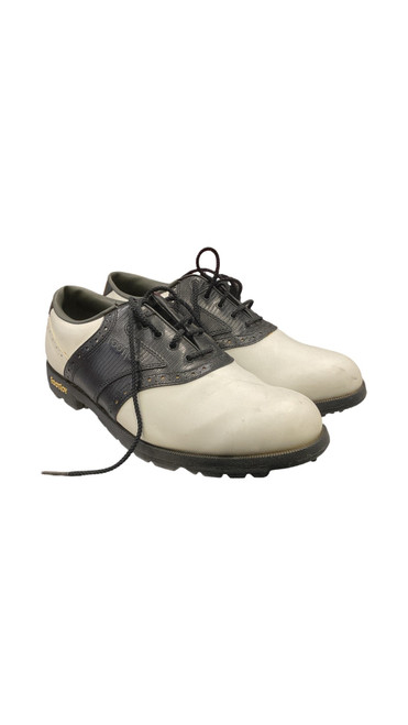 Vist Large View of Product Image Which is Foot, Joy, Mens, Golf, Shoes, White, And, Black, Senior, 10.5