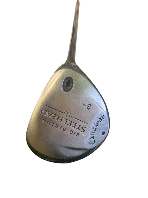 Vist Large View of Product Image Which is Used Callaway BIG BERTHA STEELHEAD III Mens Fairway Wood RH 3 Wood