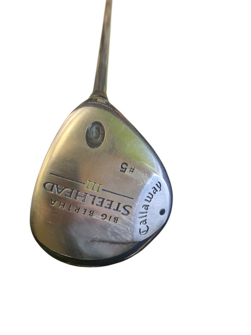 Vist Large View of Product Image Which is Used Callaway BIG BERTHA STEELHEAD III Mens Fairway Wood RH 5 Wood