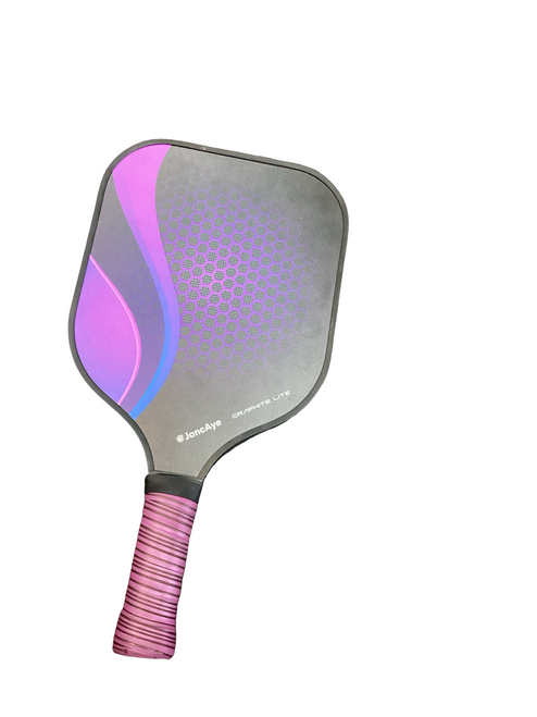 Vist Large View of Product Image Which is Used JONCAYE GRAPHITE LITE Pickleball Racquet Purple
