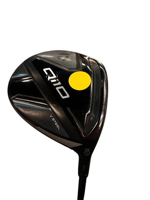 Vist Large View of Product Image Which is Used Taylormade QI10 VSTEEL Mens Fairway Wood RH 3 Wood