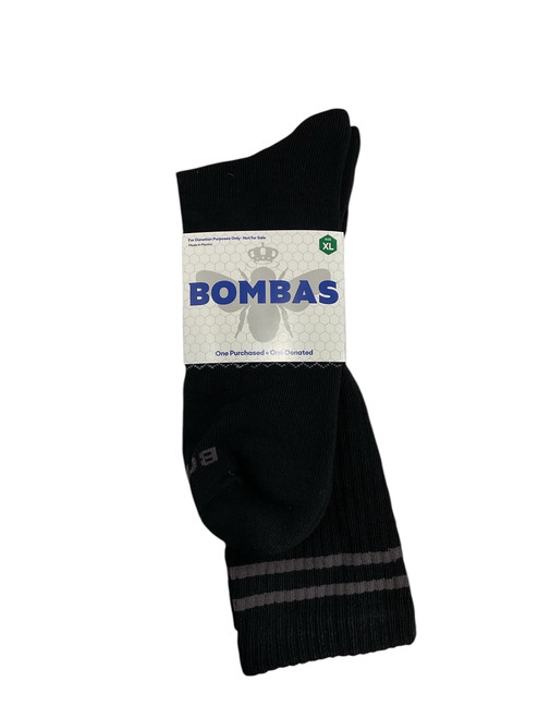 Vist Large View of Product Image Which is Used BOMBAS Soccer Socks Black XL