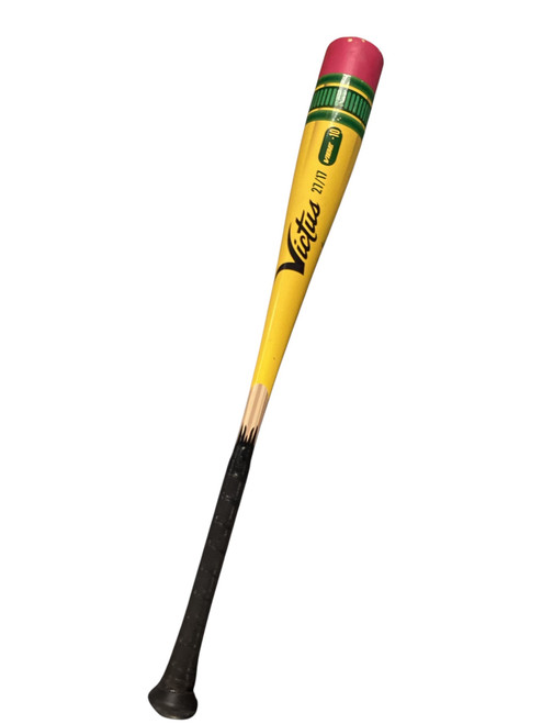 Vist Large View of Product Image Which is Used Victus PENCIL BAT 27/17 BB/SB USA 2 5/8 Bat 27"
